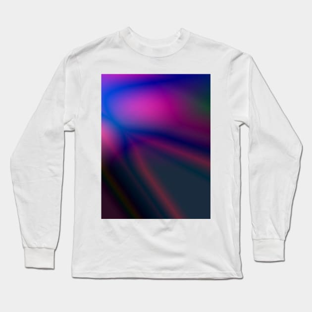 blue green purple pink texture design Long Sleeve T-Shirt by Artistic_st